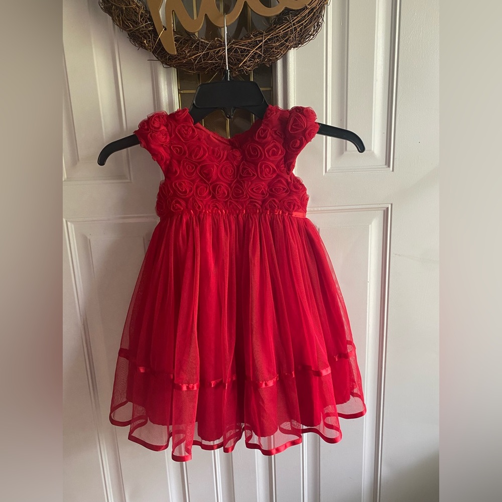 Toddlers Red Dress